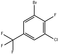 3-Bromo-5-chloro-4-fluorobenzotrifluoride Struktur