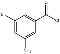 Benzoyl chloride, 3-amino-5-bromo- Struktur