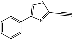 Thiazole, 2-ethynyl-4-phenyl- Struktur