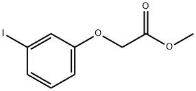 2-(3-碘代苯氧基)乙酸甲酯, 111758-60-2, 結構式