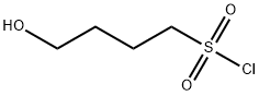 1-Butanesulfonyl chloride, 4-hydroxy- Struktur