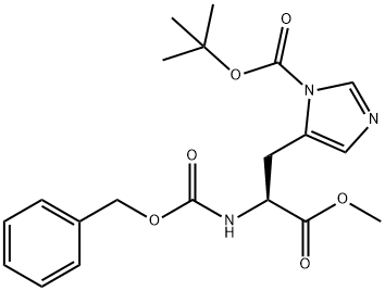 L-Histidine, 3-[(1,1-dimethylethoxy)carbonyl]-N-[(phenylmethoxy)carbonyl]-, methyl ester