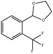 1,3-Dioxolane, 2-[2-(trifluoromethyl)phenyl]- Struktur