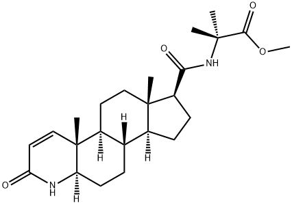 Finasteride Carboxylic Acid Methyl Ester, 116285-38-2, 結(jié)構(gòu)式