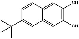 2,3-Naphthalenediol, 6-(1,1-dimethylethyl)-