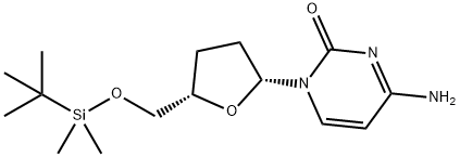 2(1H)-Pyrimidinone, 4-amino-1-[(2R,5S)-5-[[[(1,1-dimethylethyl)dimethylsilyl]oxy]methyl]tetrahydro-2-furanyl]-