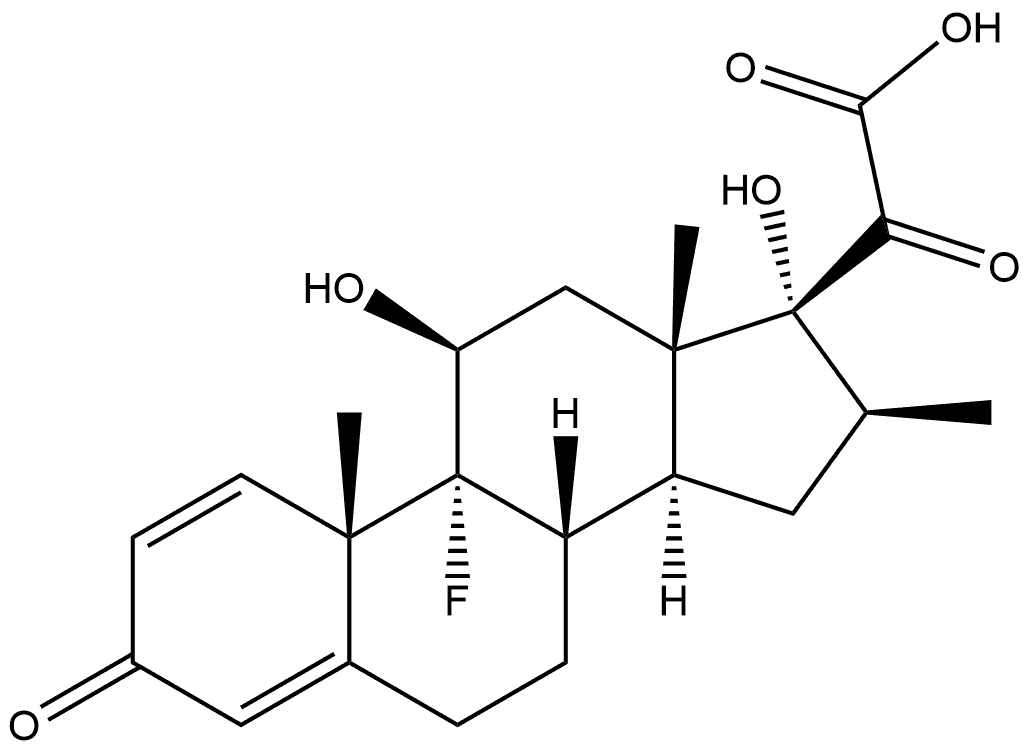 Betamethasone Impurity 50, 116522-68-0, 結(jié)構(gòu)式