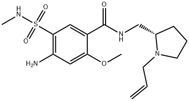 Alpiropride, (S)- Struktur