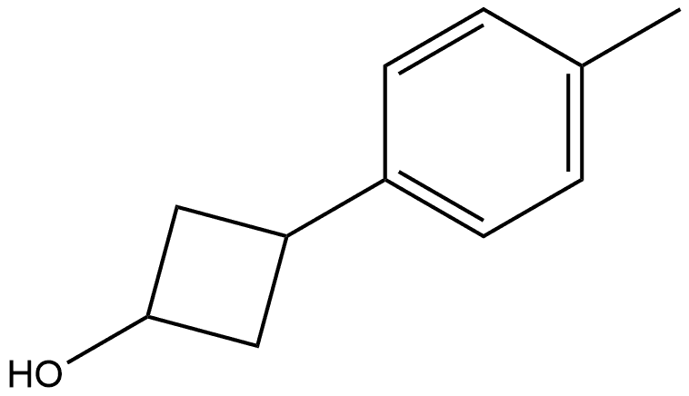 3-(4-Methylphenyl)cyclobutanol Struktur