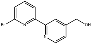 [2,2'-Bipyridine]-4-methanol, 6'-bromo- Struktur