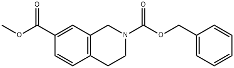 2,7(1H)-Isoquinolinedicarboxylic acid, 3,4-dihydro-, 7-methyl 2-(phenylmethyl) ester