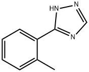 1H-1,2,4-Triazole, 5-(2-methylphenyl)- Struktur