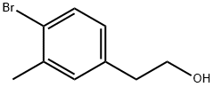 2-(4-Bromo-3-methylphenyl)ethan-1-ol Struktur