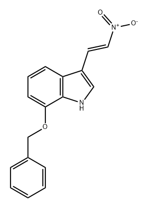 1H-Indole, 3-[(1E)-2-nitroethenyl]-7-(phenylmethoxy)-