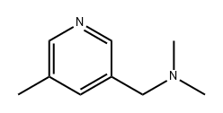 3-Pyridinemethanamine, N,N,5-trimethyl- Struktur