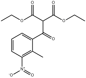 Propanedioic acid, 2-(2-methyl-3-nitrobenzoyl)-, 1,3-diethyl ester