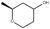 2H-Pyran-4-ol, tetrahydro-2-methyl-, (2S)- Struktur