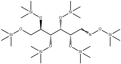 Glucose oxime hexakis(trimethylsilyl) Struktur