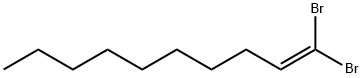 1-Decene, 1,1-dibromo- Struktur