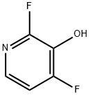 3-Pyridinol, 2,4-difluoro- Struktur