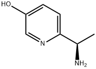 3-Pyridinol, 6-[(1R)-1-aminoethyl]- Struktur