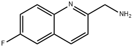 (6-Fluoroquinolin-2-yl)methanamine Struktur