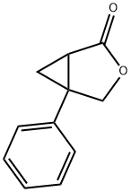 3-Oxabicyclo[3.1.0]hexan-2-one, 5-phenyl- Struktur