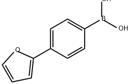 Boronic acid, B-[4-(2-furanyl)phenyl]- Struktur