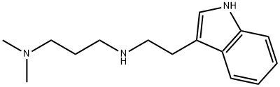 1,3-Propanediamine, N3-[2-(1H-indol-3-yl)ethyl]-N1,N1-dimethyl- Struktur