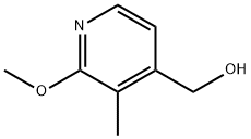 2-Methoxy-3-methylpyridine-4-methanol Struktur