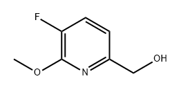 2-Pyridinemethanol, 5-fluoro-6-methoxy- Struktur