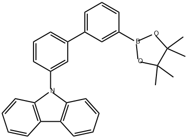 9-[3-(4,4,5,5-テトラメチル-1,3,2-ジオキサボロラン-2-イル)ビフェニル-3′-イル]-9H-カルバゾール