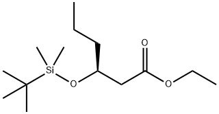 Hexanoic acid, 3-[[(1,1-dimethylethyl)dimethylsilyl]oxy]-, ethyl ester, (3S)-