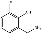 2-(Aminomethyl)-6-chlorophenol Struktur