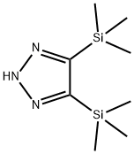 4,5-Bis(trimethylsilyl)-2H-1,2,3-triazole Struktur