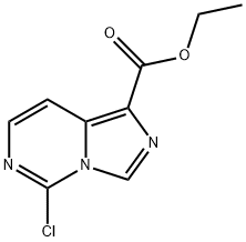 ethyl 5-chloroimidazo[1,5-c]pyrimidine-1-carboxylate Struktur