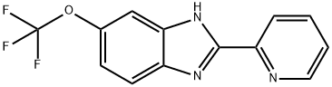 1H-Benzimidazole, 2-(2-pyridinyl)-6-(trifluoromethoxy)- Struktur