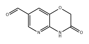 2H-Pyrido[3,2-b]-1,4-oxazine-7-carboxaldehyde, 3,4-dihydro-3-oxo- Struktur