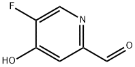 2-Pyridinecarboxaldehyde, 5-fluoro-4-hydroxy- Struktur