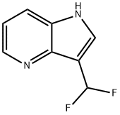 3-(Difluoromethyl)-1H-pyrrolo[3,2-b]pyridine Struktur