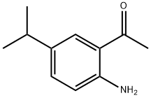 1-[2-amino-5-(propan-2-yl)phenyl]ethan-1-one Struktur