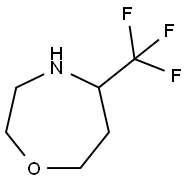 1,4-Oxazepine, hexahydro-5-(trifluoromethyl)- Struktur