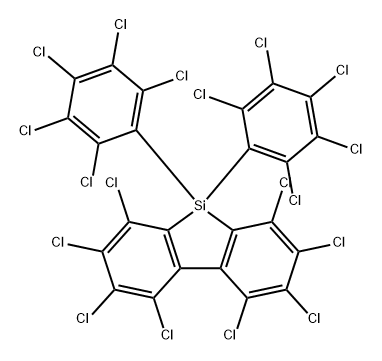 9H-9-Silafluorene, 1,2,3,4,5,6,7,8-octachloro-9,9-bis(pentachlorophenyl)- (9CI)