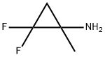 Cyclopropanamine, 2,2-difluoro-1-methyl- Struktur