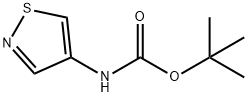 1,1-Dimethylethyl N-4-isothiazolylcarbamate Struktur