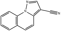 Pyrazolo[1,5-a]quinoline-3-carbonitrile Struktur