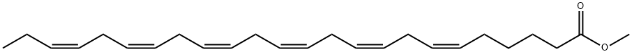 Methyl 6(Z),9(Z),12(Z),15(Z),18(Z),21(Z)-Tetracosahexaenoate Struktur