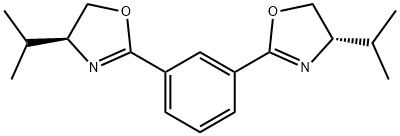 Oxazole, 2,2'-(1,3-phenylene)bis[4,5-dihydro-4-(1-methylethyl)-, (4S,4'S)- Struktur