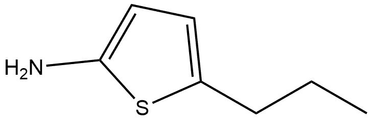 2-Thiophenamine, 5-propyl- Struktur