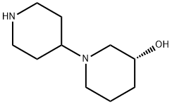 [1,4'-Bipiperidin]-3-ol, (3R)- Struktur